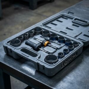 Bi-Metal Hole Saw Kit — 28-Piece, Electrician, Case