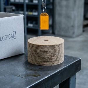 Non-Woven Surface Conditioning Disc — 5in, Coarse Tan, 25 pk
