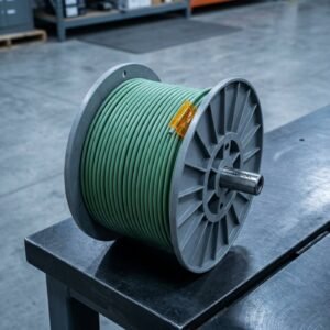 THHN Building Wire — 10 AWG Stranded, 500ft, Green