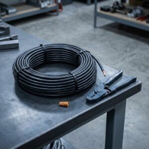 THHN Building Wire — 4 AWG Stranded, 100ft, Black