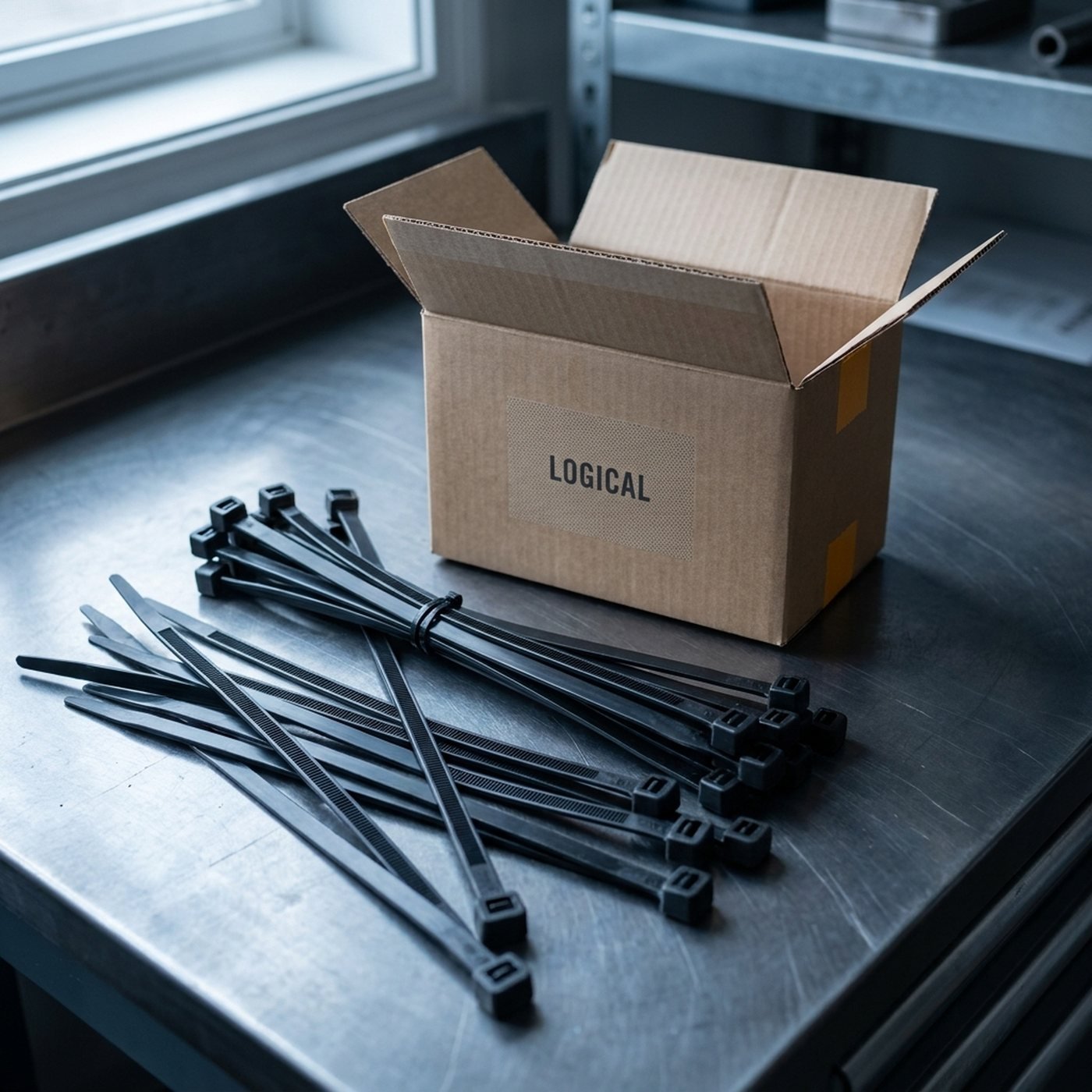Cable Tie — 36in, 175 lb, Heavy Duty, 50 pk