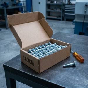Hex Cap Screw — Grade 8 Zinc, 1/2-13 x 2in, 50 pk