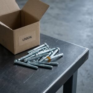 Wedge Anchor — Zinc, 5/8 x 6in, 20 pk