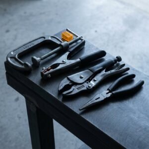 Locking Pliers Set — 5-Piece, Welding Clamp & C-Clamp