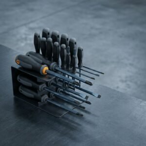 Insulated Screwdriver Set — 12-Piece, VDE, Rack