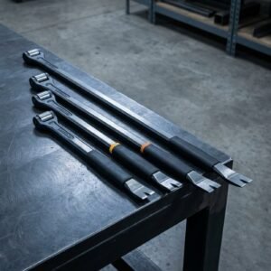 Pry Bar Set — 4-Piece, Rolling Head, 12-36in