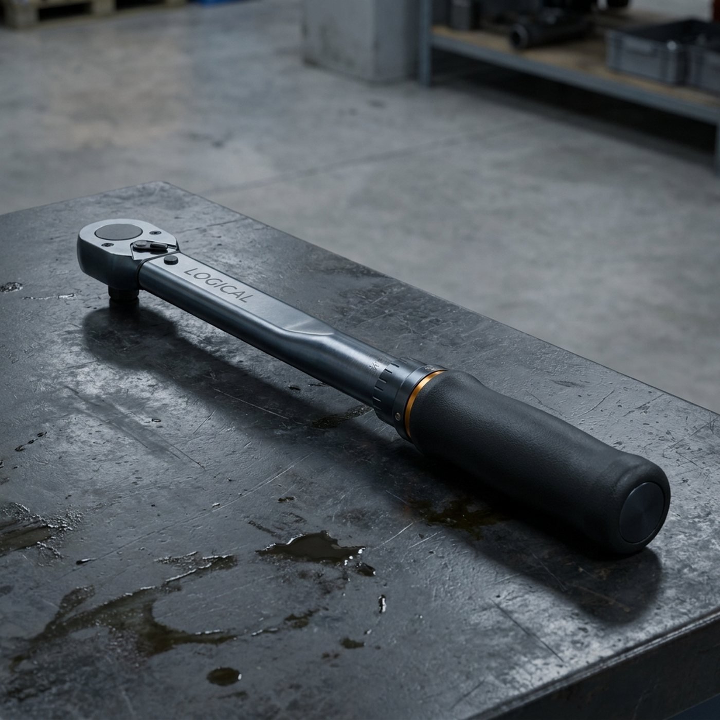 Click Torque Wrench — 3/8in Drive, 10-100 ft-lb