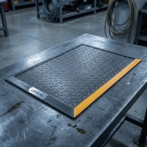 Anti-Fatigue Mat — 2ft x 3ft, Diamond Plate