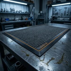 Entrance Mat — 4ft x 6ft, Scraper, Rubber Backed
