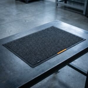 Entrance Mat — 3ft x 5ft, Carpeted, Charcoal