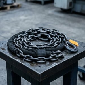 Alloy Chain Sling — Grade 100, Single Leg, 8ft, 8,800 lb
