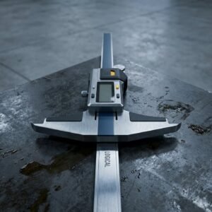Digital Caliper — 12in, Stainless, Data Output