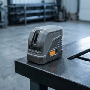 Self-Leveling Laser Level — Cross Line, Green Beam, 100ft