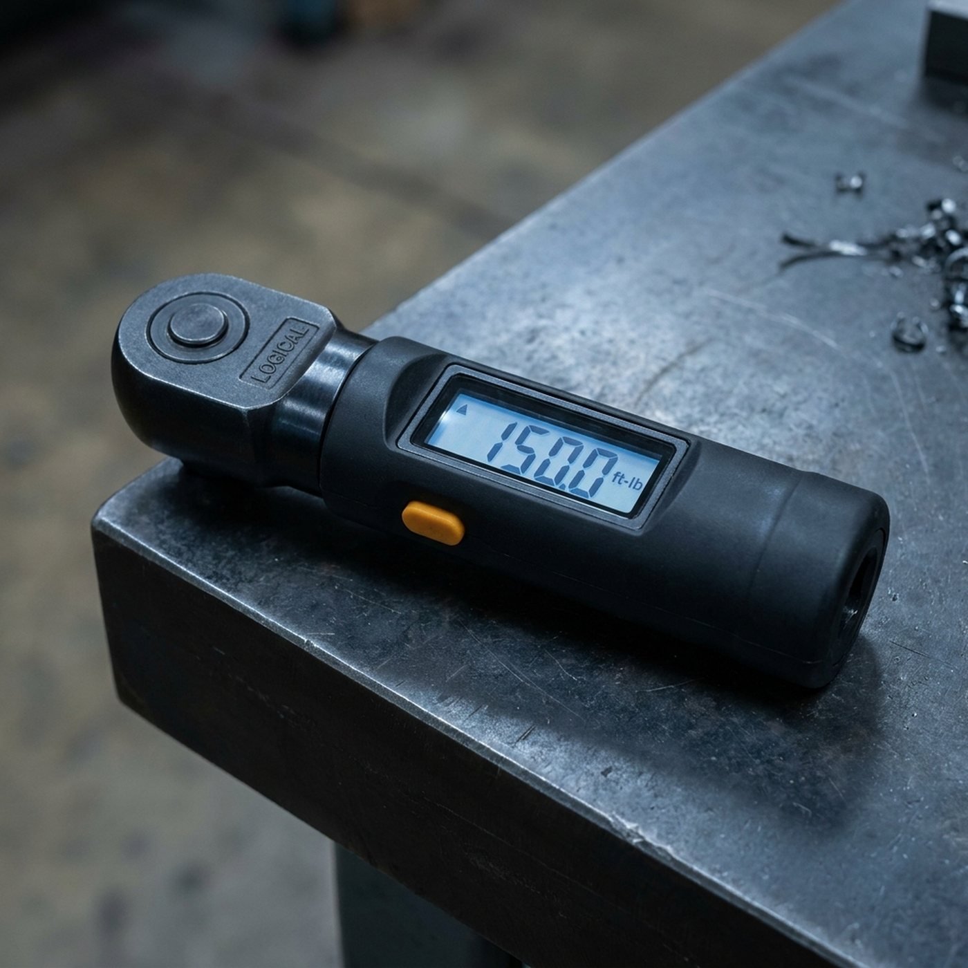 Digital Torque Adapter — 1/2in Drive, 25-250 ft-lb
