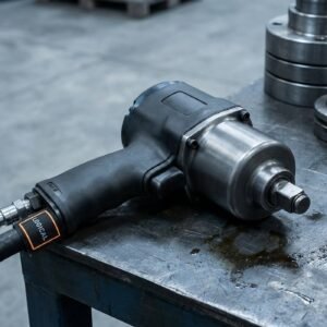 Pneumatic Impact Wrench — 1/2in Drive, 1,200 ft-lb, Twin Hammer
