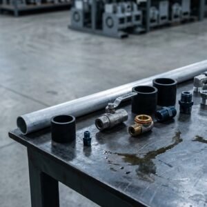 Shop Air Piping Kit — 1in Aluminum, 100ft Master Kit