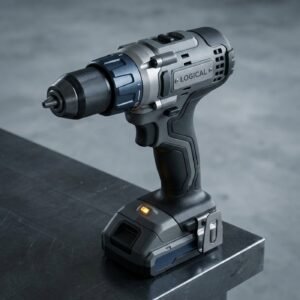 Cordless Drill/Driver — 1/2in, 20V Hammer Drill Kit