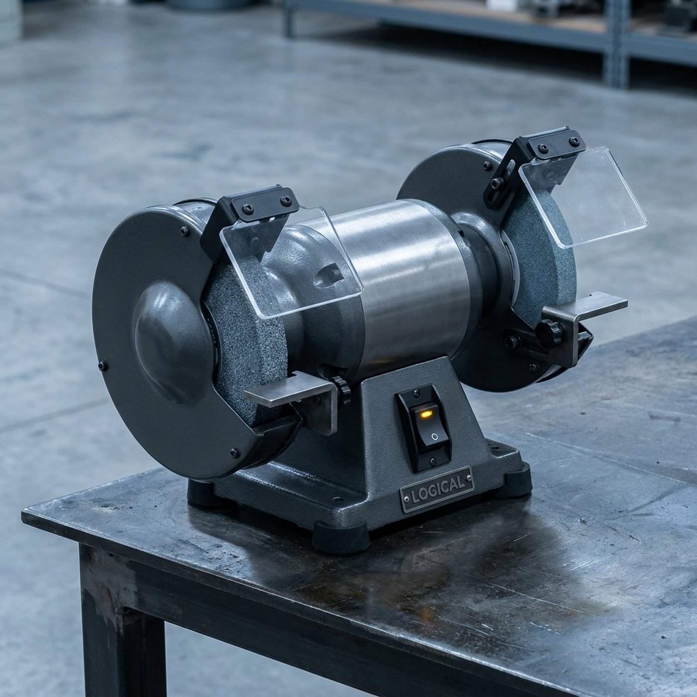 Bench Grinder — 10in, 1-1/2 HP Industrial