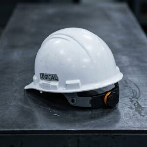 Type II Hard Hat — 4-Point Ratchet, Vented, White