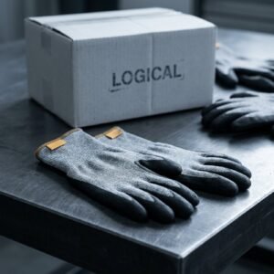 Cut-Resistant Gloves — ANSI A4, Nitrile Palm, 12 pr