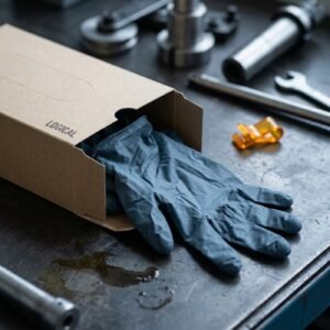 Nitrile Disposable Gloves — 6 mil, Powder-Free, 100 ct