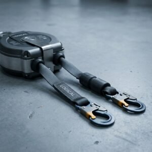 Self-Retracting Lifeline — 20ft Web SRL, Twin Leg