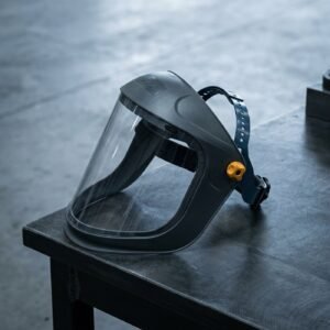 Welding Face Shield — Ratchet Headgear, Clear Polycarbonate