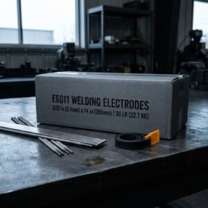 Stick Electrode — E6011, 3/32in, 50 lb Carton